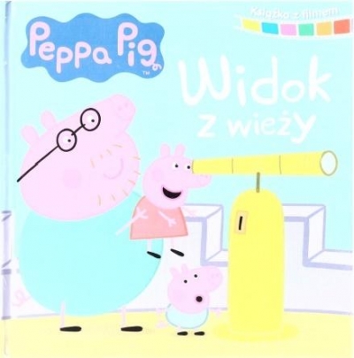 Peppa Pig Ksiazka z filmem Widok z wieży