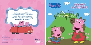 Peppa Pig Przygody PEPPY . UKŁADAJ i KOLORUJ