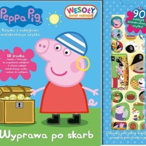 Peppa Pig Wesoły świat naklejek Wyprawa po skarb