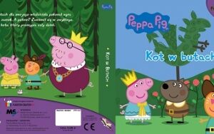 Peppa Pig.Kot w butach . KARTONÓWKA