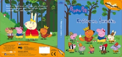 Peppa Pig.Królewna Śnieżka . KARTONÓWKA