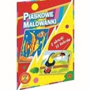 Piaskowa Malowanka Rybka Tukan