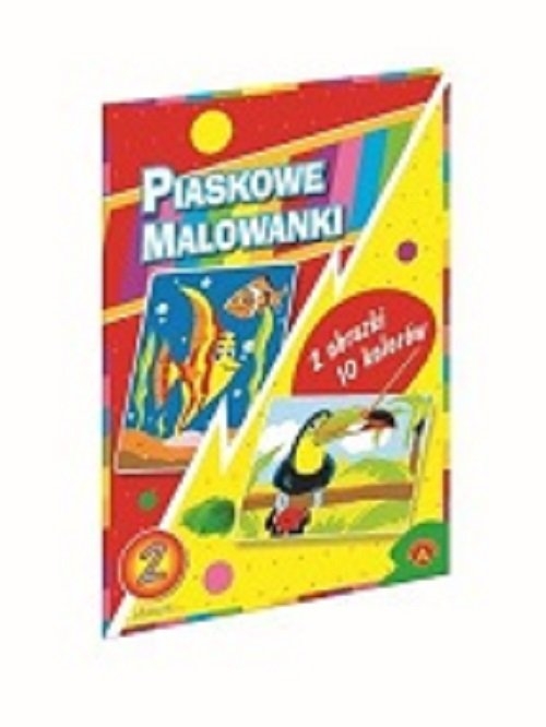 Piaskowa Malowanka Rybka Tukan