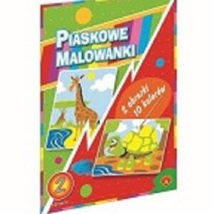 Piaskowa Malowanka Żyrafa Żółw