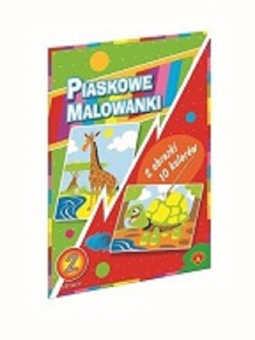 Piaskowa Malowanka Żyrafa Żółw