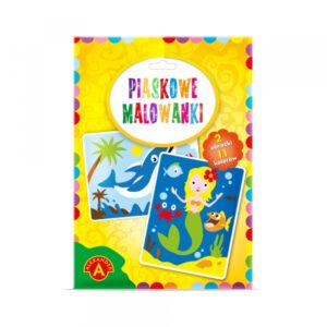Piaskowe Malowanki - syrenka, delfin (2092)