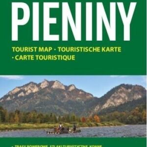 Pieniny 1:25 000 mapa turysyczna PIĘTKA