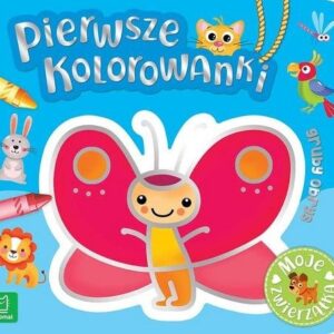 Pierwsze kolorowanki Moje zwierzątka Gruby obrys