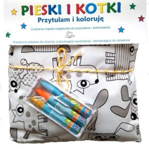 Pieski i kotki Przytulam i koloruję