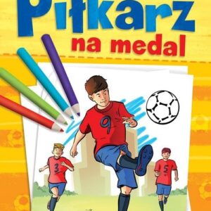 Piłkarskie kolorowanki Piłkarz na medal