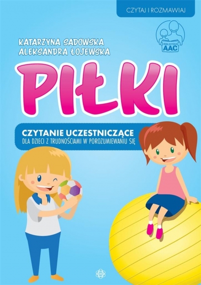 Piłki Czytanie uczestniczące dla dzieci z trudnościami w porozumiewaniu się