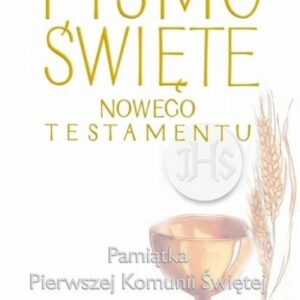 Pismo Święte - Nowy Testement duże (komunia)