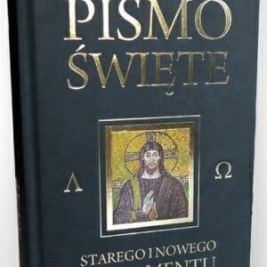 Pismo Święte ST i NT grafit ze złoceniami