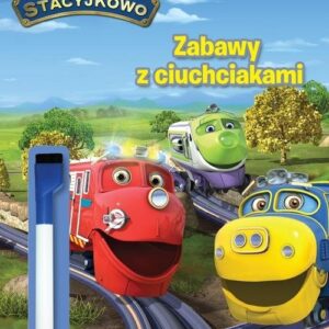 Pisz i ścieraj Stacyjkowo Pisz i ścieraj. Zabawy z ciuchciakami