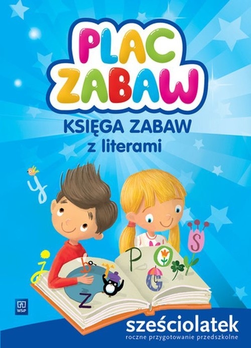 Plac zabaw Księga zabaw z literami Sześciolate