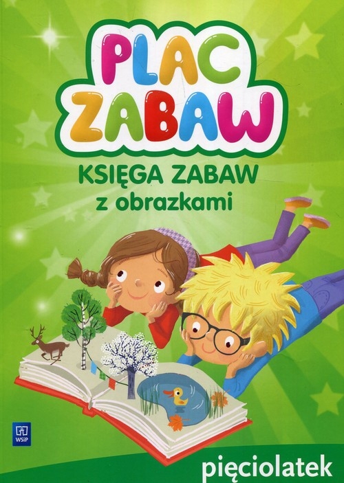 Plac zabaw Księga zabaw z obrazkami Pięciolate