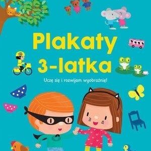 Plakaty 3-latka. Uczę się i rozwijam wyobraźnię!