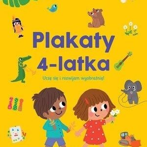 Plakaty 4-latka. Uczę się i rozwijam wyobraźnię!