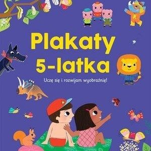 Plakaty 5-latka. Uczę się i rozwijam wyobraźnię!