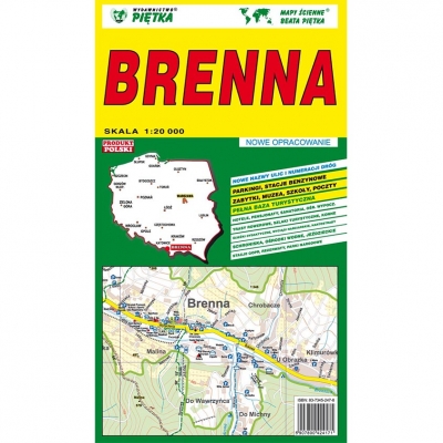 Plan miasta Brenna