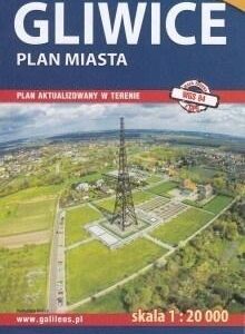 Plan miasta - Gliwice 1:20 000