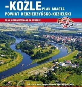 Plan miasta - Kędzierzyn-Koźle (powiat) 1:20 000