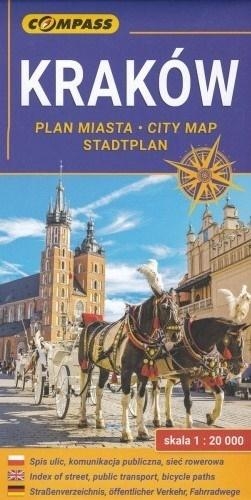 Plan miasta - Kraków 1:20 000