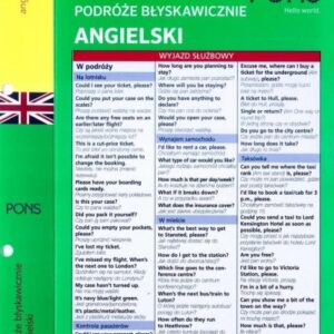 Podróże błyskawicznie. Angielski