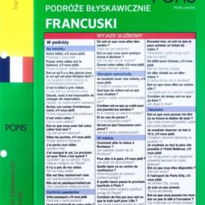 Podróże błyskawicznie. Francuski