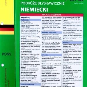Podróże błyskawicznie. Niemiecki