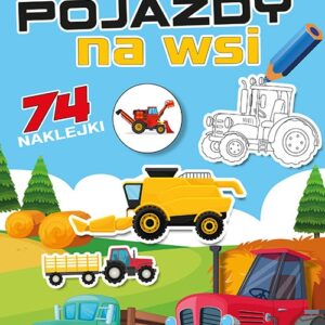 Pojazdy na wsi naklejki