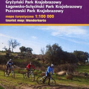 Pojezierze Lubuskie mapa turystyczna 1:100 000