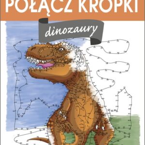 Połącz kropki. Dinozaury