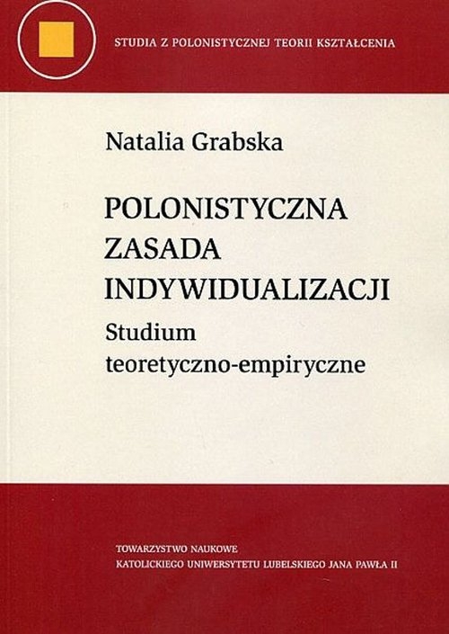 Polonistyczna zasada indywidualizacji. Studium teor