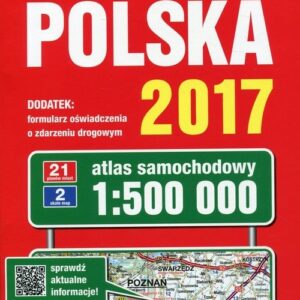 Polska 2017 Atlas samochodowy 1:500 000