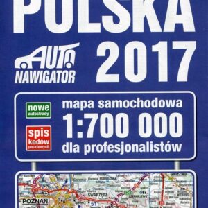 Polska 2017 Mapa samochodowa dla profesjonalistów 1:700 000