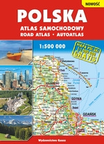 Polska Atlas samochodowy 1:500 000 (2017/2018)