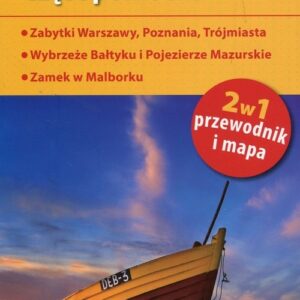 Polska Część połnocna 2w1 przewodnik i mapa