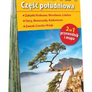 Polska Część południowa 2 w 1 Przewodnik i mapa