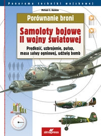 Porównanie broni Samoloty II wojny światowej. Prędkość, uzbrojenie, pułap, masa salwy ogniowej, udźwig bomb