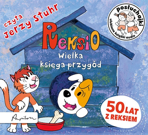 Posłuchajki. Reksio. Wielka księga przygód (Audiobook)