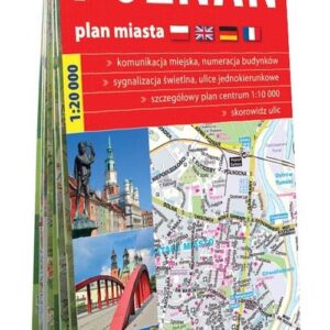 Poznań Plan miasta 1:20 000