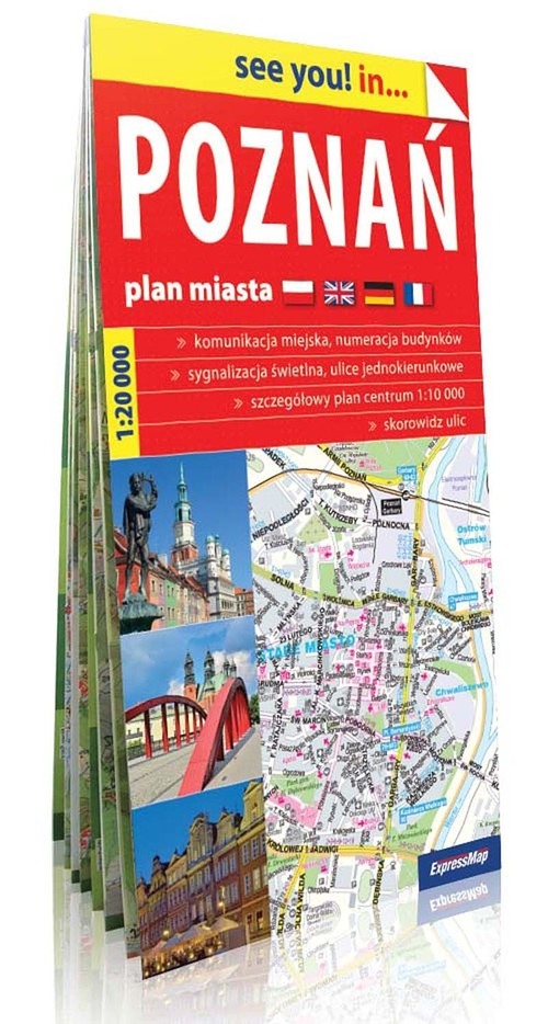 Poznań Plan miasta 1:20 000