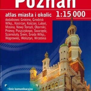 Poznań plus 17 XXL atlas miasta
