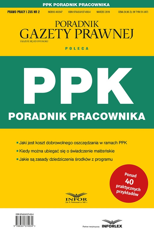 PPK Poradnik Pracownika. Prawo Pracy i ZUS 2/2019