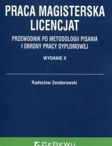 Praca magisterska. Licencjat
