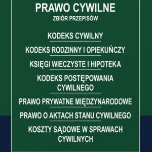 Prawo cywilne Zbiór przepisów