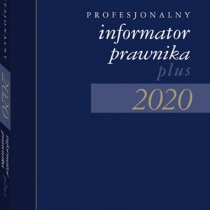 Profesjonalny Informator Prawnika Plus 2020, granatowy (format B5)