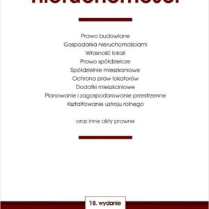 Przedsprzedaż  Prawo nieruchomości oraz ustawy towarzyszące