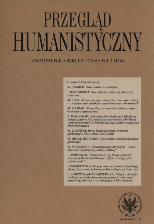 Przegląd Humanistyczny 3/2016